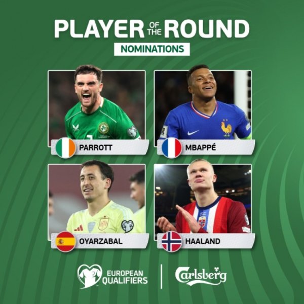 Những ứng cử viên sáng giá cho vòng loại World Cup châu Âu lần này: Mbappe, Haaland, Oyarzabal, Parrott